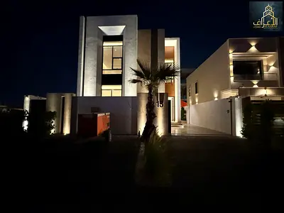 تملك فيلا مودرن بعجمان/الحليو-تشطيبات سوبر ديولوكس-الكهرباء والماء والمكييفات.