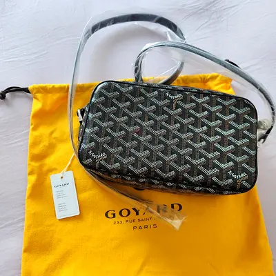 Goyard Camera Bag Sac Cap 2 PM Noir Black Brand New