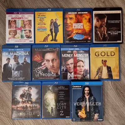 10 blu-ray + first season of versailles