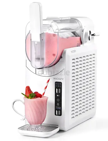 Slushie Machine, Professional Frozen Drink Maker, 48 oz Slushy Machine for Home Hicozy F1