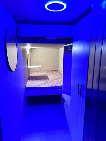 Couple or Solo Cozy Partition Near Business Bay 🚉