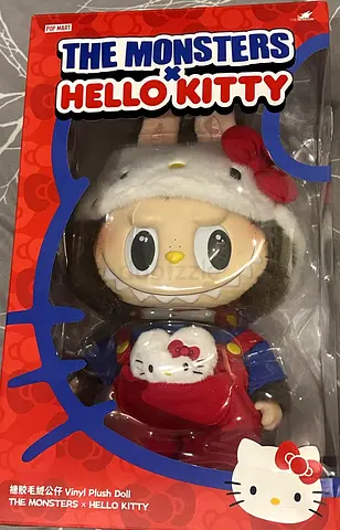 Brand new Labubu x hello kitty for sale