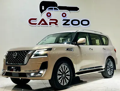 Nissan Patrol LE Platinum 2021 GCC Specs-400HP-Warranty