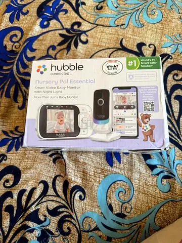 Hubble Nursery Pal Essential Smart Video Baby Monitor with Night Light