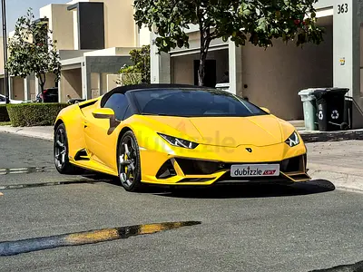 AED 15346/month | 2023 Lamborghini Huracan EVO Spyder | GCC Specs | Ref#467281
