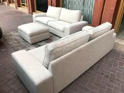 Ikea kivik sofa set 3+2 with ottoman