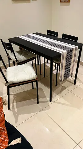 Dining Table  4 chairs