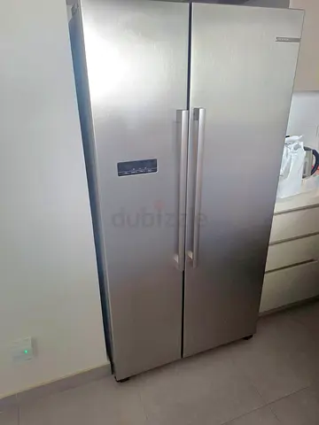 Bosch new model side by side fridge freezer same like new condition perfect working condition