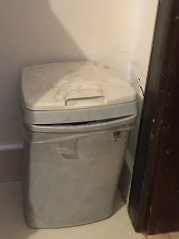 Used small kitchen bin / garbage can