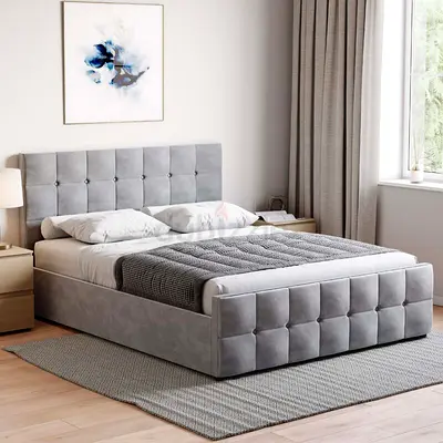 Brand New Luxury King Size Bed - Fully Customizable Bedframe - UAE Sharjah Manufactured