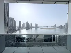 3BR Apartment in Al Taawun | First Line on Corniche with Lagoon View | Free AC on Landlord &amp; Fle