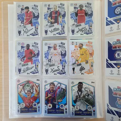Match attax 24/25 season collection binder