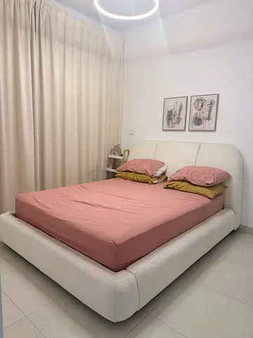 Queen bed (without mattress) for sale