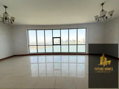 Full Sea View 3 bhk with all master bedroom with balcony with free parking on prime location