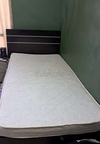 Single bed frame with mattress - good condition