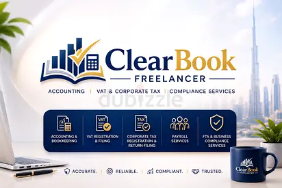 📊 ClearBook Freelancer – Professional Accounting  Tax Services in UAE