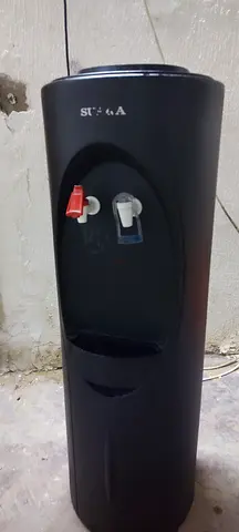 Black Standing Water Dispenser - Working Condition
