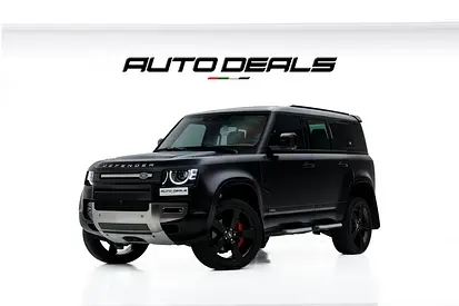 2023 Land Rover Defender 110 X P400 | GCC | Excellent Overall Condition | Spacious Luxury Cabin