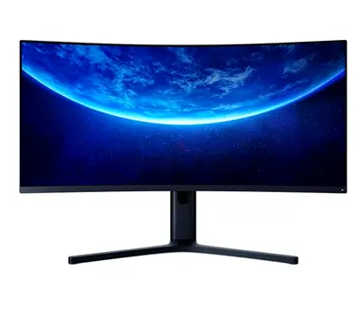 Xiaomi Mi Curved Gaming Monitor 34 Inch Screen 3440X1440 Wqhd Resolution 4K Freesync Amd 144 Hz 21:9