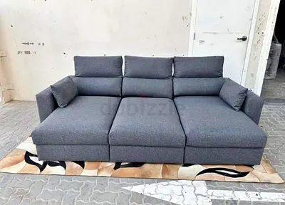 Ikea Eskelstuna L shape sofa bed Dark gray Excellent Condition like new Condition