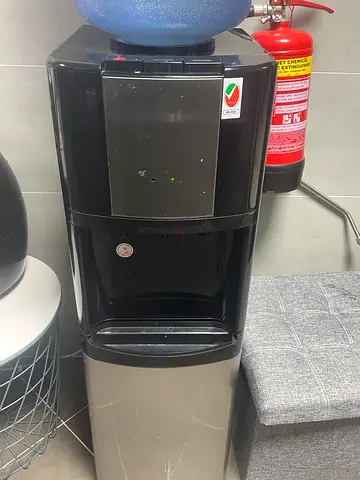 Used Water Dispenser Cooler with 5L Bottle - Good Working Condition