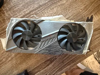 Used Dual-Fan Graphics Card (No Box, Untested)