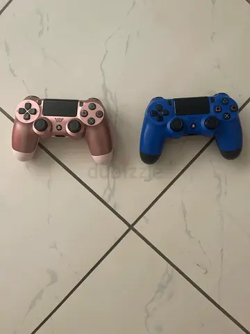 PS4 pro with 2 controllers with a charging doc for controllers