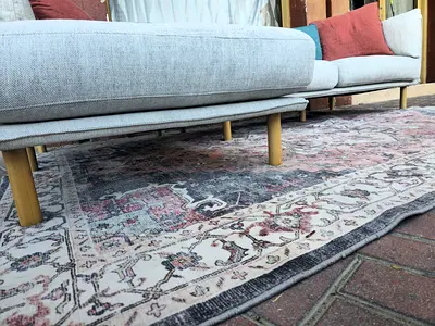 CrateBarrel L Shape Sofa Beige Excellent Condition