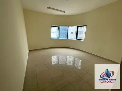 2-bedroom apartment for rent in Al Qasimia Al Nadd Sharjah, balcony, central AC & gas, large space,