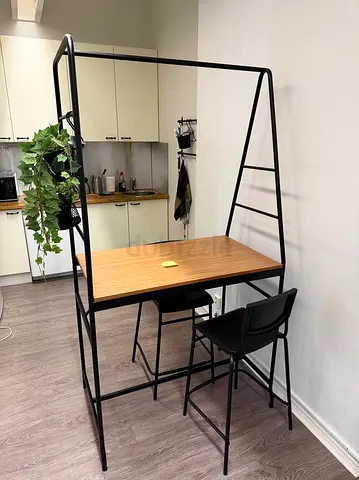 IKEA Haverud table Bar Table with 2 Stools