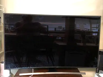 Samsung curved television