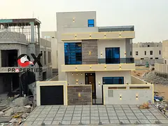 Own a luxury modern villa in Al Helio opposite Azha Mall with 5 master bedrooms and super deluxe fin