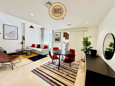 Fully Furnished 1Bedroom With Close Kichen |Balcony+ Gym And Pool