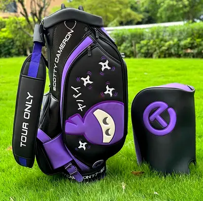 Scotty Cameron Tour Only Purple Ninja Golf Staff bag
