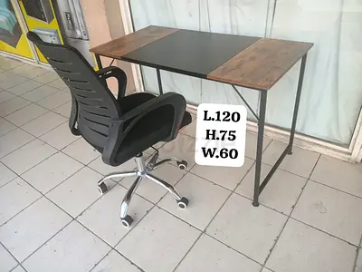table with office chair available for sale