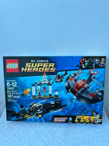 LEGO DC Super Heroes 76027 Black Manta Deep Sea Strike (387 pcs) - New in Sealed Box