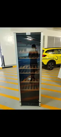 Vestfrost latest model 191 bottle wine fridge dual temperature wodden shelve freestanding wine coole