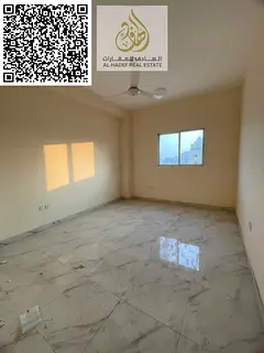 Apartment for rent, two bedrooms, living room, and two bathrooms. First occupancy in Al-Aliya area.