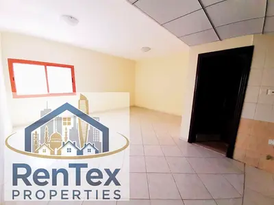SUPER OFFER STUDIO WITH ONE WASHROOM WITH CENTRAL AC RENT IS ONLY 23K AL NAD QASMIYAH