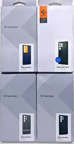 Multiple Caseology Samsung Galaxy S24 Ultra phone cases - (4 pieces)