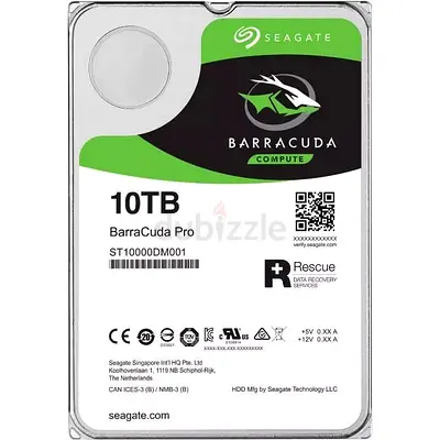 10 Terabytes SEAGATE Hard Disk