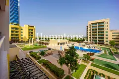 Bright | Furnished 2BR + Study | Pool View