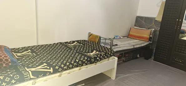 Executive bed space for male near Abu Baker metro dubai.