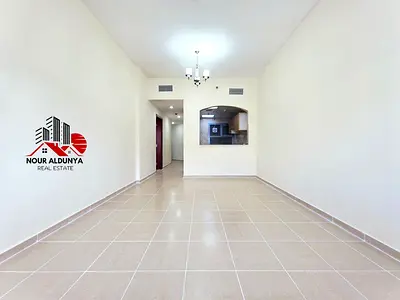 MONTHLY PAYMENTS - 12 CHEQUES - READY TO MOVE - SPACIOUS 1BHK WITH BALCONY RENT 44K - FAMILY BUILDING - CAR PARKING FREE - CLOSE TO NMC HOSPITAL