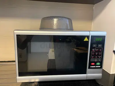 Stainless Steel Countertop Microwave - Good Working Condition