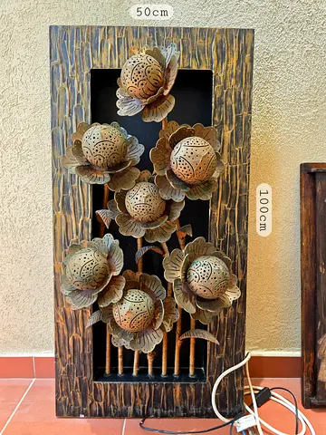 Handmade Decorative Lotus Flower Lights Feature