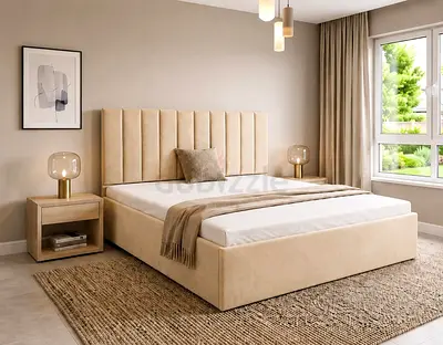 Brand New Queen size bed storage with medical mattress good quality Queen bed double bed
