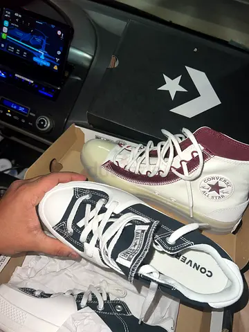 Converse for sale , not used with box and bill