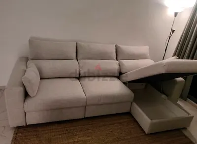 Selling brand new condition ikea esklstuna lshape sofa bed brand new condition