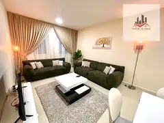 Sharjah, Al Majaz 3, furnished apartment with hotel-style furnishings, second occupancy, two bedroom